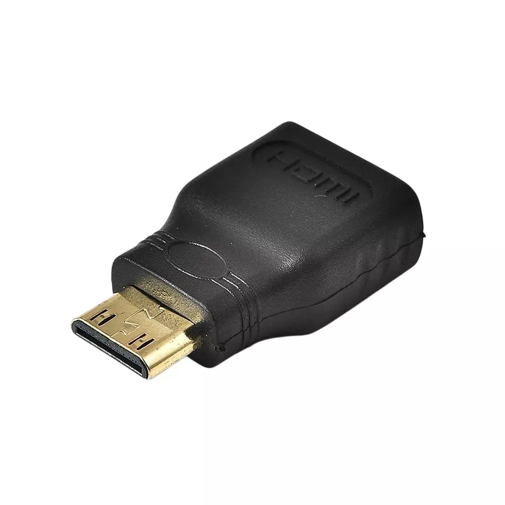 LOTA High-Speed HDMI Male to HDMI Female Adapter Supports 4K Ultra HD Resolution, Black