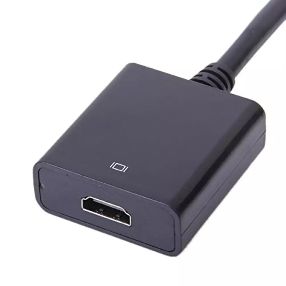 LOTA DisplayPort to HDMI Female Adapter Black 4K UHD Display Support Plug & Play, MST-828-LT