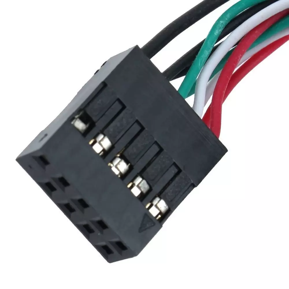 LOTA Dual USB 2.0 Female Port Slot Plate Adapter Grey for Expanding Connectivity for USB Devices, MST-3133-LT