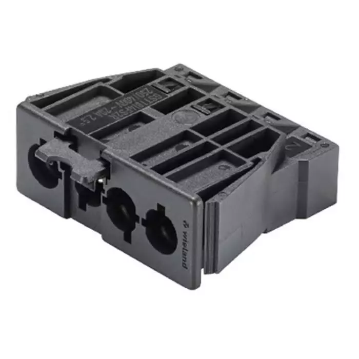 WIELAND ELECTRIC Gesis CLASSIC Series Connector 4-Pole Male 4-Way Push-In 20 Amp, 92.042.9658.1 (Pack of 2)