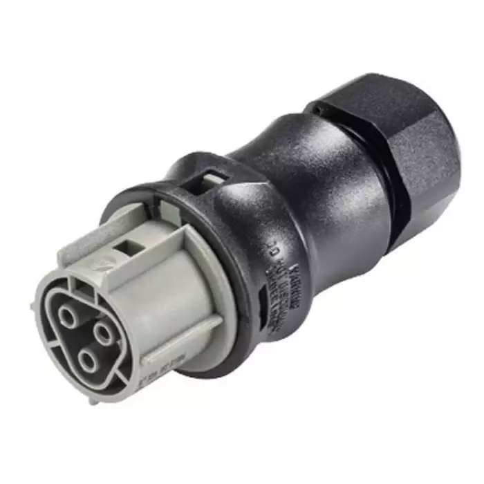 WIELAND ELECTRIC RST CLASSIC Series Connector 3-Pole Female 3-Way 25 Amp, 96.031.4154.3