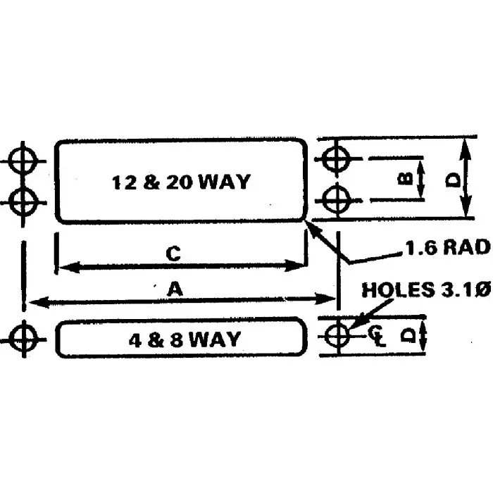 CINCH CONNECTIVITY SOLUTIONS JA 12-way Automotive Connector Backshell Backshell, JA8338500PBEL01