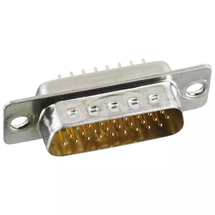 CINCH CONNECTIVITY SOLUTIONS 15 Way Through Hole D-sub Connector Plug, RT 00011 00 000 330