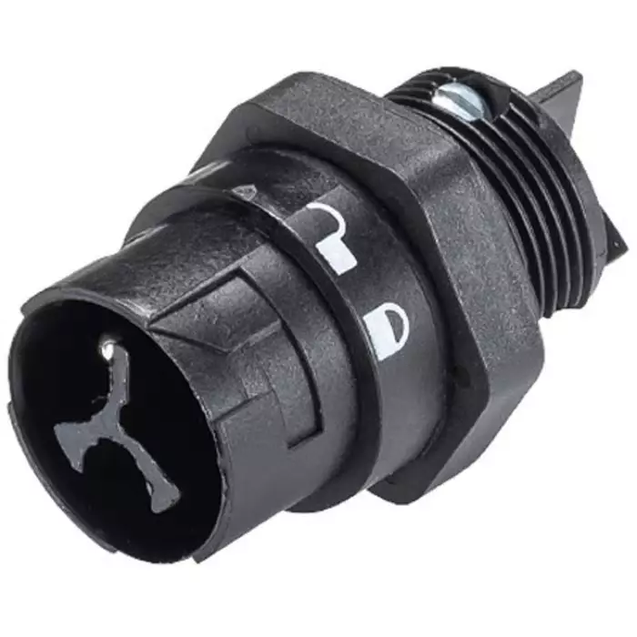 WIELAND ELECTRIC RST MINI Series Connector 2-Pole Male 2-Way Push-In 16A IP66 IP68 IP69, 46.032.5054.1 (Pack of 2)