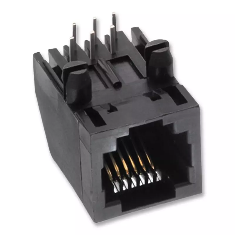 WURTH ELEKTRONIK Conn, Mod Jack, 1Port, 6P6C, 615006143621