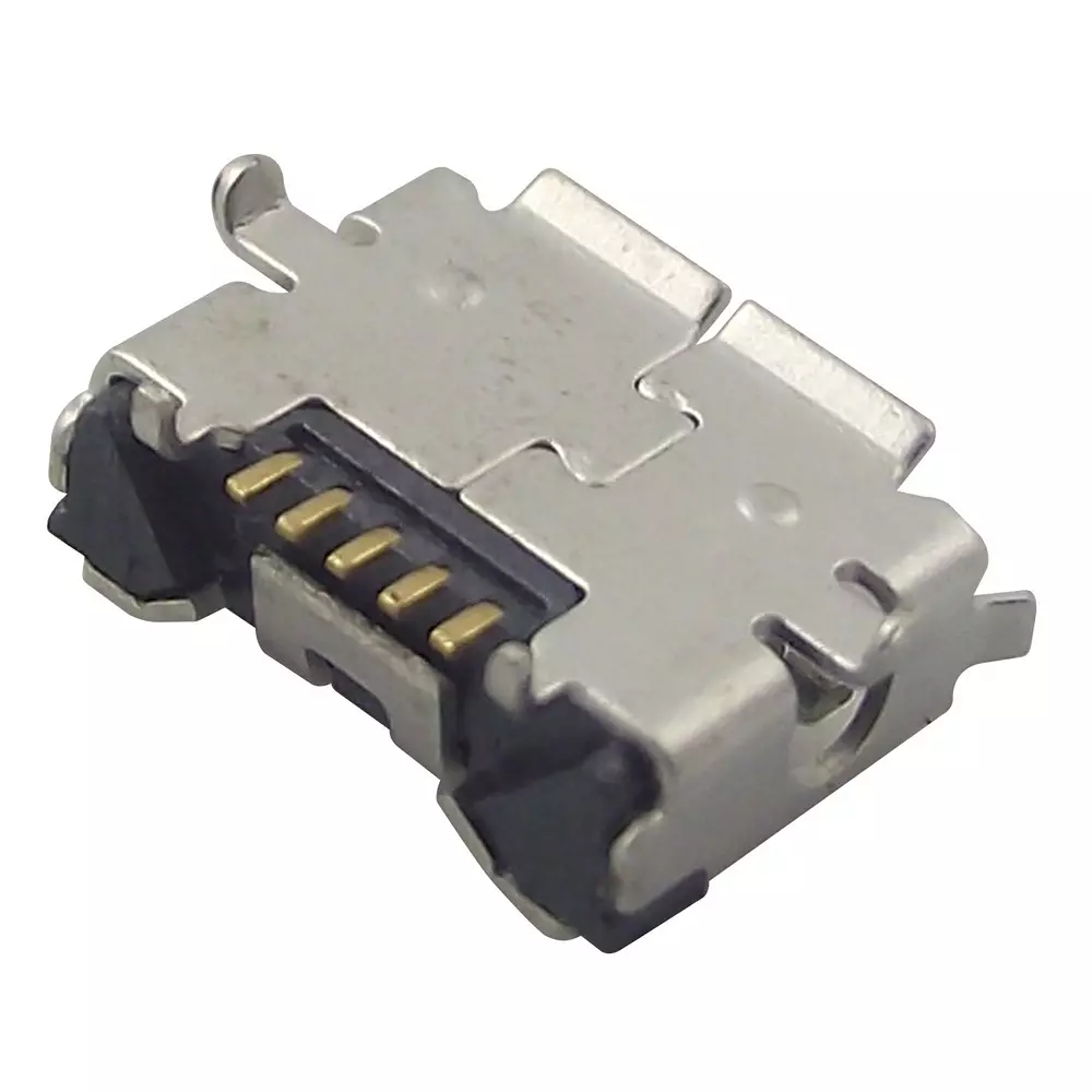 WURTH ELEKTRONIK Micro USB, 2.0 Type Ab, Receptacle, Smt, 629105150921
