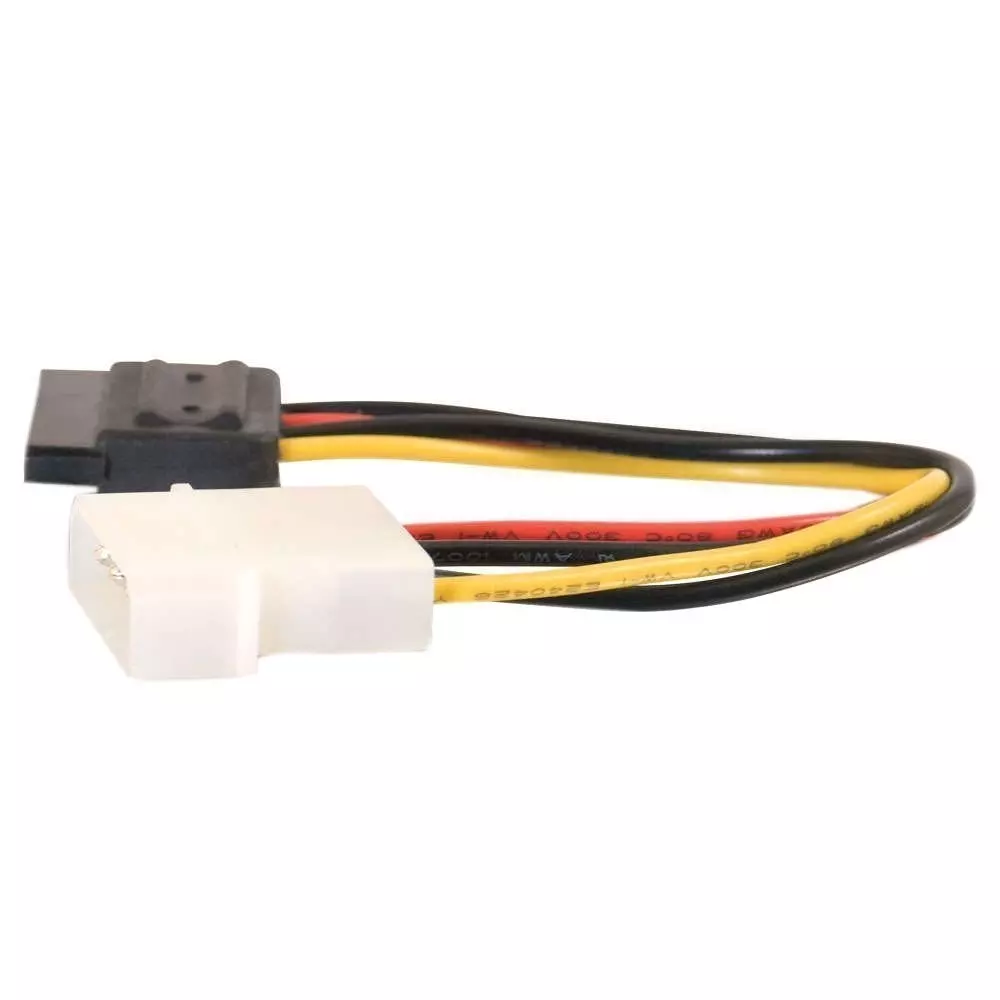 LOTA 4-Pin Molex to SATA Power Cable Adapter Multi Color, MST-1353-LT (Pack of 3 Pcs)