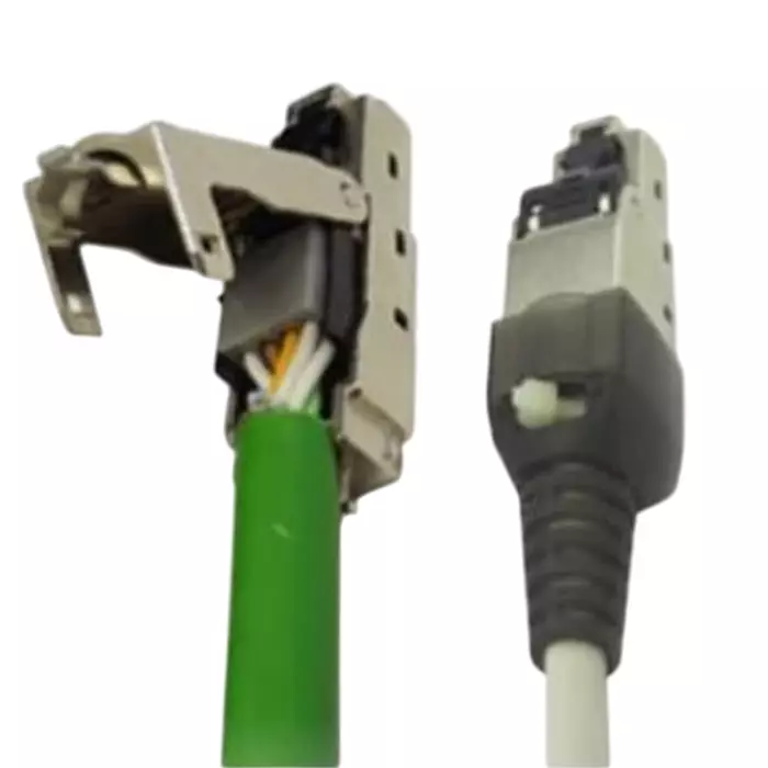 Molex Male Ethernet Connector Snap-In Cat6a 1 Port 1 -Way, 183010086