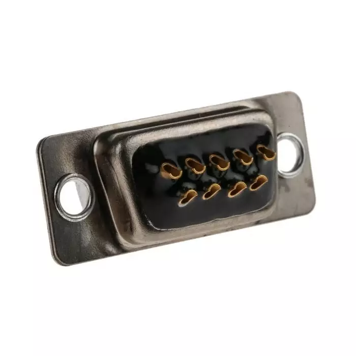CINCH CONNECTIVITY SOLUTIONS FD 9 Way Panel Mount D-sub Connector Socket 2.76 mm Pitch, FDE-9ST2/1