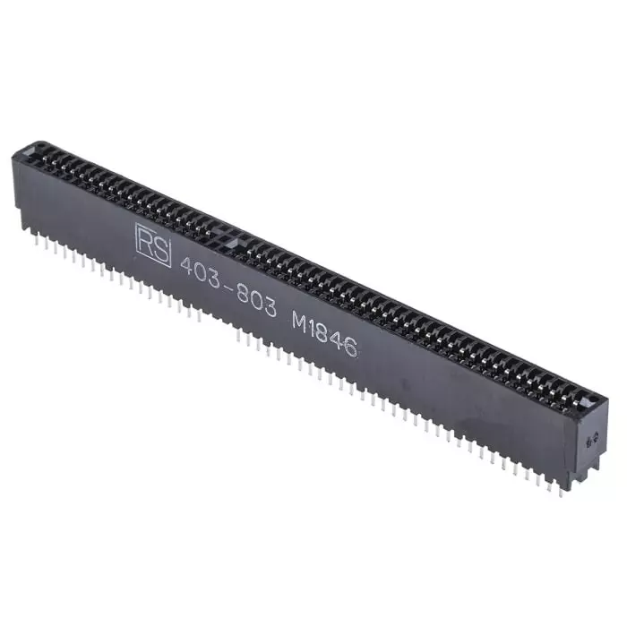 CINCH CONNECTIVITY SOLUTIONS Edge Connector PCB Mount 49-Contacts 2.54 mm Pitch 2-Row Solder Termination, BA000010000CE00