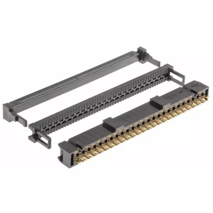 Hirose 50-Way IDC Connector Socket for Cable Mount 2-Row, HIF3BA-50D-2.54R(63) (Pack of 40)