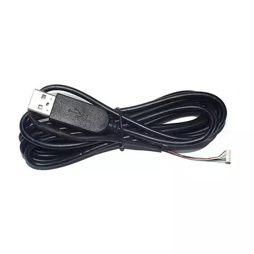 FEDUS Morpho USB Cord Wire 2.0 for Morpho Mso-1300 E, E2, E3 Biometric Finger Print Scanner Black 1.5 m (Pack of 5 Pcs)
