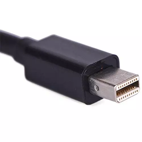 PremiumAV Mini Display Port (Mini DP) to HDMI Female Adapter for MacBook, Laptop, PC, Projector, Monitor, HDTV