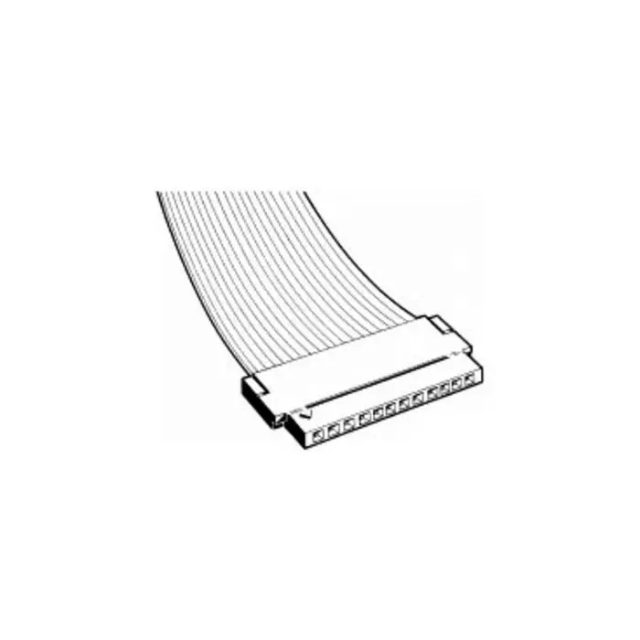 Amphenol ICC 2-Way IDC Connector Socket for Cable Mount 1-Row, 65801-002LF (Pack of 10)