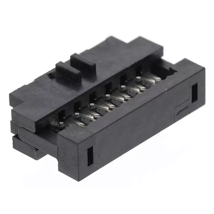 Amphenol ICC 12-Way IDC Connector Socket for Cable Mount 2-Row, 89361-712LF (Pack of 5)