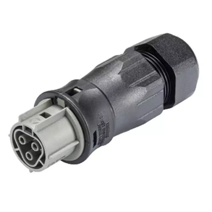WIELAND ELECTRIC RST CLASSIC Series Connector 3-Pole Female 3-Way 25 Amp, 96.031.4554.3