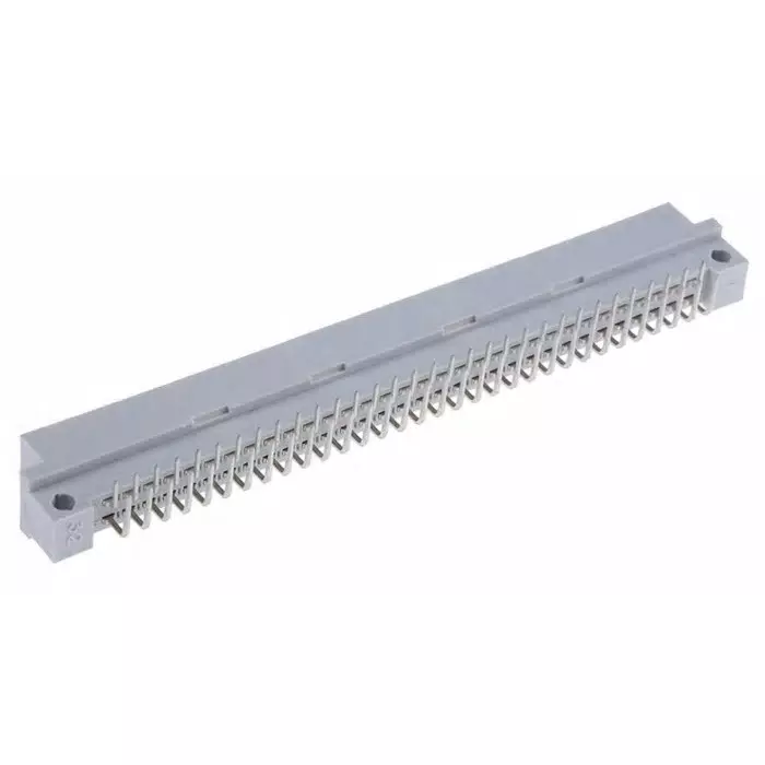 Amphenol ICC 64 Way 2.54 mm Pitch Type B Class C2 2 Row Right Angle DIN 41612 Connector Plug, 86092645113755E1LF (Pack of 16)