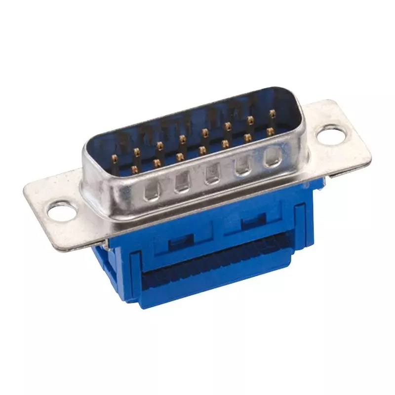 WURTH ELEKTRONIK D-Sub Conn, Plug, 15Pos, IDC, 618015221823