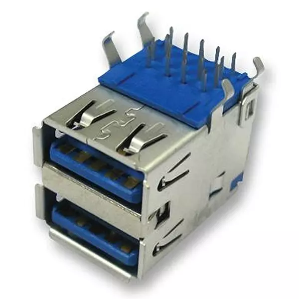 WURTH ELEKTRONIK USB Connector, 3.0 Type A, Rcpt, Tht, 692141030100