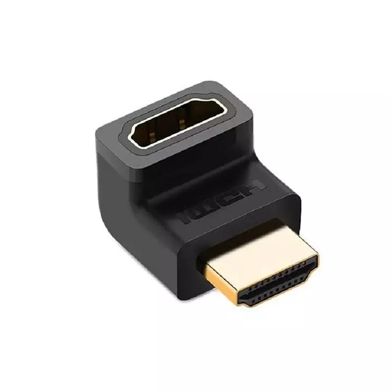 FEDUS HDMI Adapter Gold Plated High Speed HDMI Male to Female (Pack of 2 Pcs)
