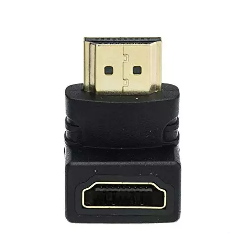 FEDUS L Shape HDMI Male to Female Adapter