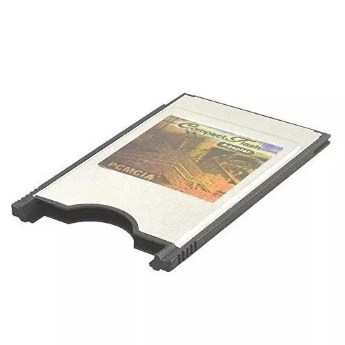 LOTA PCMCIA Adapter for 50 -Pin Compact Flash Card Silver & Black, MST-112-LT