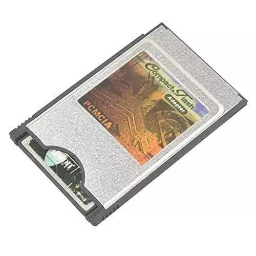 LOTA PCMCIA Adapter for 50 -Pin Compact Flash Card Silver & Black, MST-112-LT