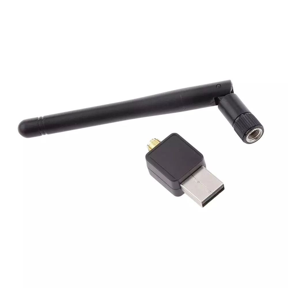 LOTA Wi-Fi & LAN Network Card Adapter High-Speed with Antenna Black, MST-766-LT
