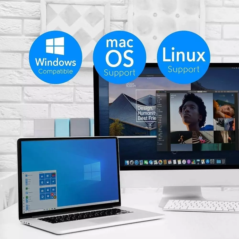 LOTA Wi-Fi & LAN Network Card Adapter High-Speed with Antenna Black, MST-766-LT