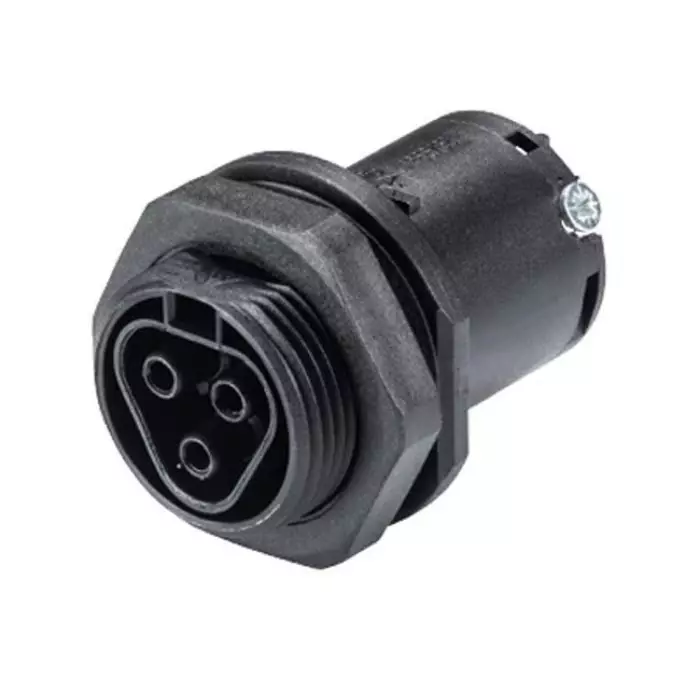 WIELAND ELECTRIC RST CLASSIC Series Connector 3-Pole Female 3-Way Push-In 20 Amp, 96.031.5053.1