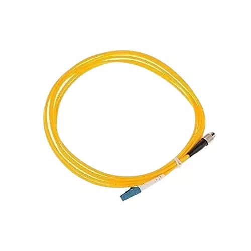 Mak World FC to LC Optical Fiber Patch Cord 9/125 Single-Mode Simplex 5 m Yellow
