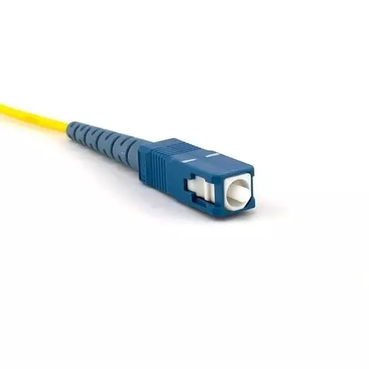 Mak World SC to LC Optical Fiber Patch Cord 9/125 Single-Mode Simplex 5 m Yellow