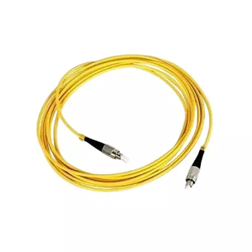Mak World FC to FC Optical Fiber Patch Cable Single Mode Simplex 5 m Yellow