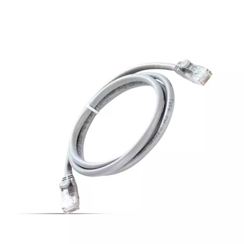 EVTeq CAT6 Patch Cord Cable 3 m Grey PVC for Ethernet Network, EV-EP6-030