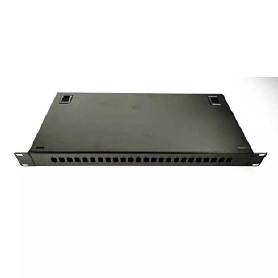 RS PRO Fibre Optic Patch Panel SC Cold Rolled Steel 200 mm 44 mm, 143842