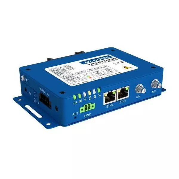 Advantech Cellular Router Ethernet, RS-232/485 Interface, ICR-3241