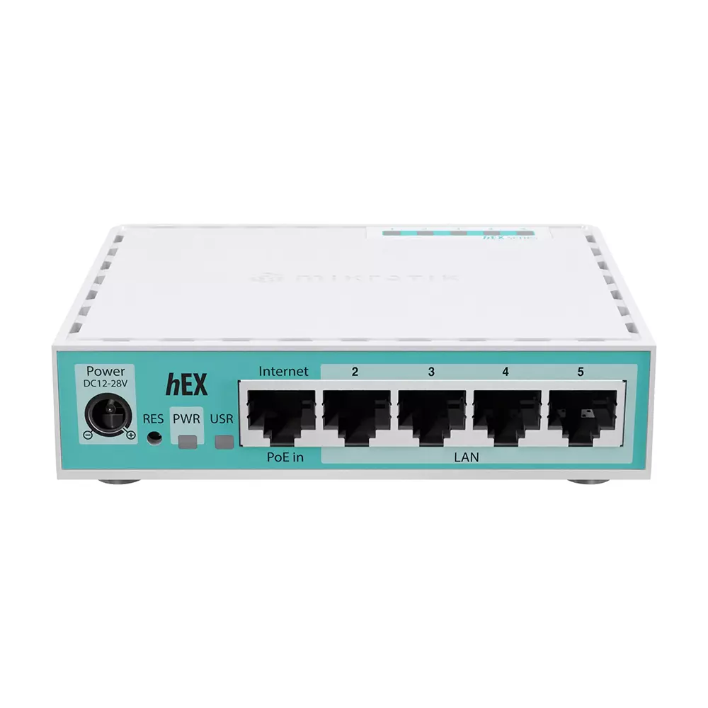 mikrotik-hex-gigabit-ethernet-router-with-5-port-512-mb-ram-e50ug
