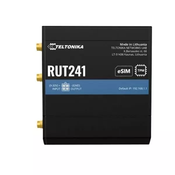 Teltonika Cellular Router RJ-45 Interface, RUT241210000