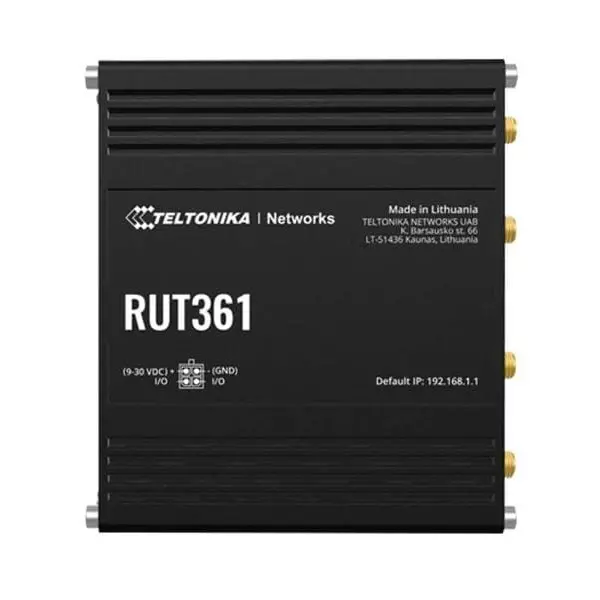 Teltonika Cellular Router Ethernet Interface, RUT361200800