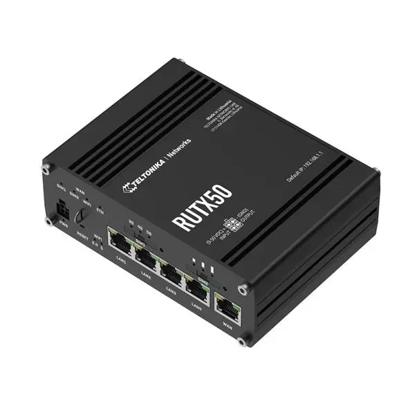 Teltonika Ethernet Router Ethernet Interface, RUTX50000100