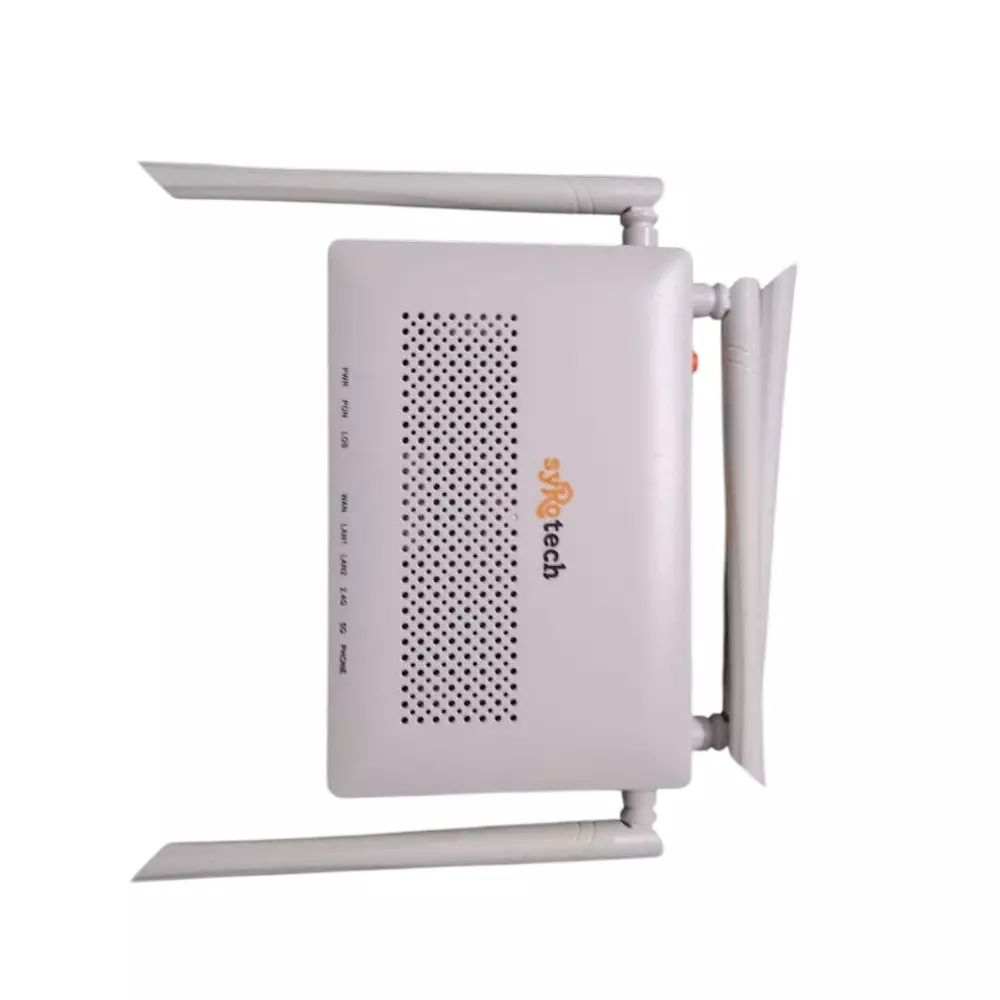 Syrotech Dual Band XPON ONT with 4 Antenna Wireless Router, 2010-WADONT
