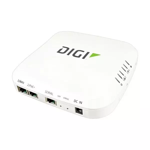 DIGI INTERNATIONAL Cellular Router Ethernet, RS-232 Interface, EX50-WXS6-GLB