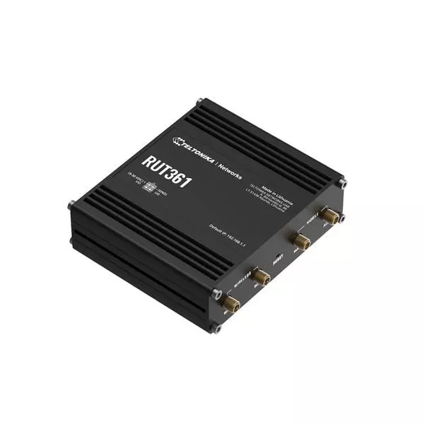 Teltonika Cellular Router -40�C to +75�C 30 V DC Supply Voltage Max, RUT361100000