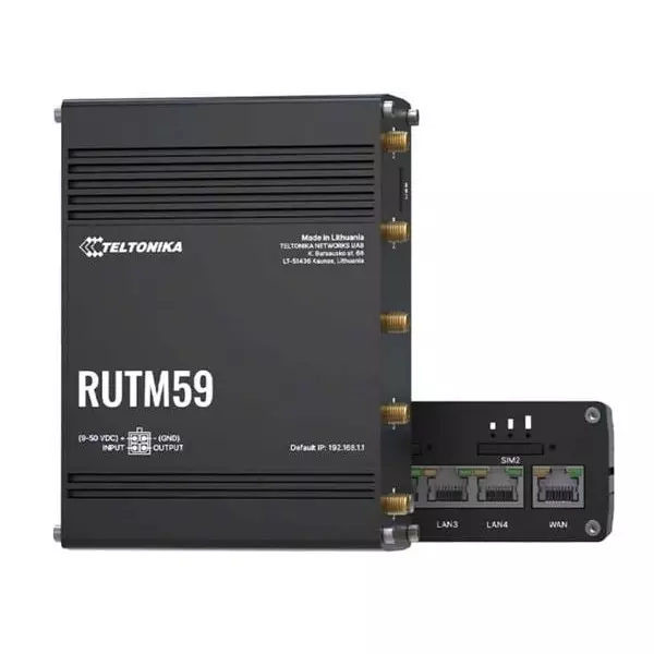 Teltonika Cellular Router Ethernet, USB Interface, RUTM59000000