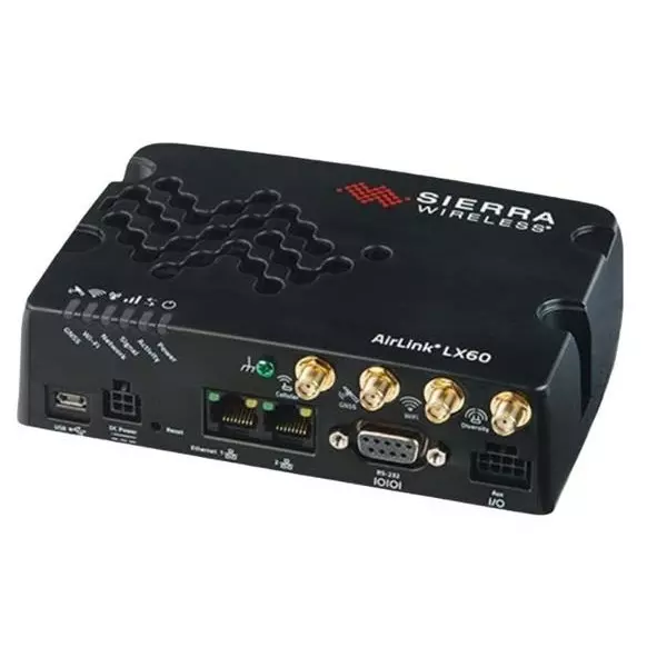 SIERRA WIRELESS 4G LTE Cat 4 Routers Ethernet, RS-232, USB 2.0, WiFi Interface, 1104046