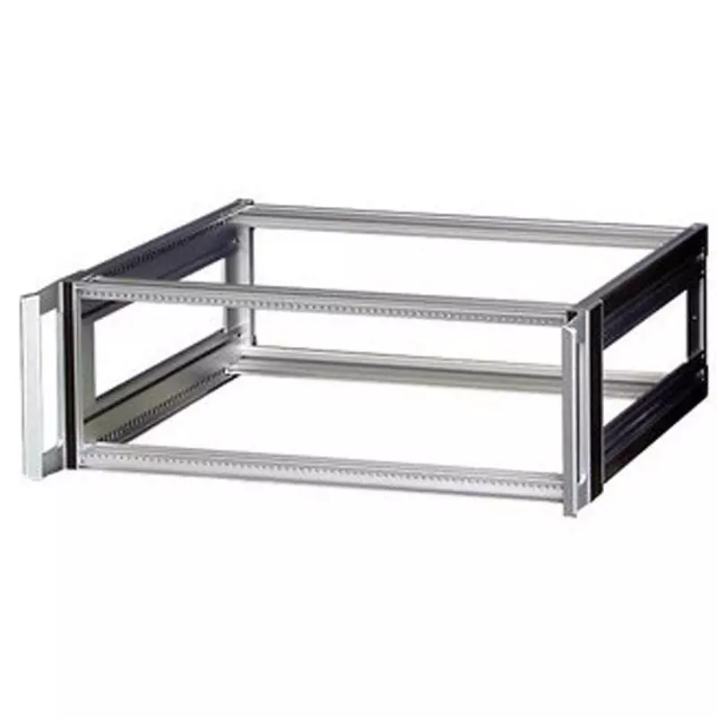 Settsu Subrack Aluminum Extrusion 399x480 mm Dark Beaver, RKU2-2040