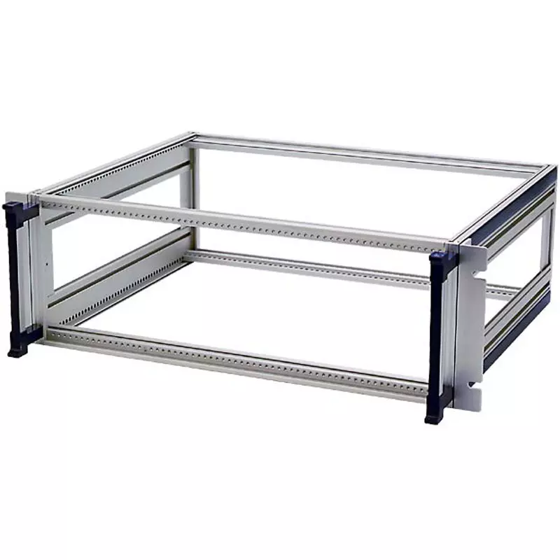Settsu Subrack height 7J B2 Alumite Aluminum, RKU-3535A