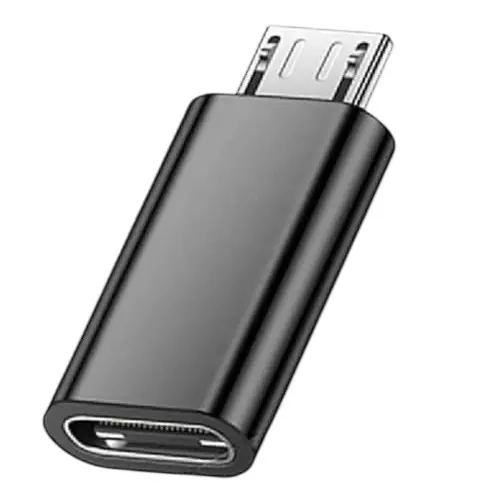 PremiumAV USB Type-C to Micro USB V8 Adapter Compact Durable Fast Charging & Data Sync for Phones, Tablets & Other Devices, MST-3193