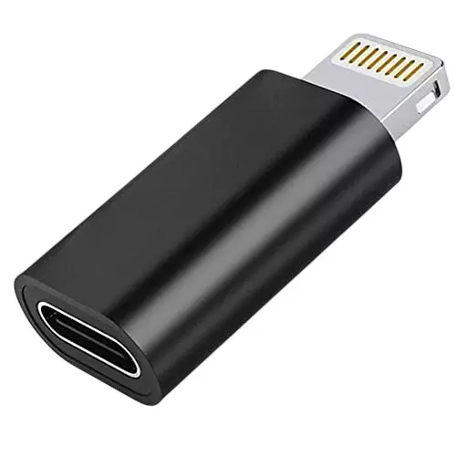 PremiumAV Type-C Female to 8-Pin Lightning Male OTG Adapter for iPhones, iPads and Lightning Devices, MST-3197
