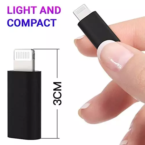 premiumav-type-c-female-to-8-pin-lightning-male-otg-adapter-black-for-industrial-use-mst-3197